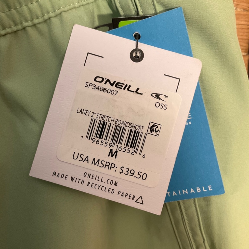 NWT O’Neill Women’s Laney Stretchy Boardshorts Size Medium - Picture 8 of 12